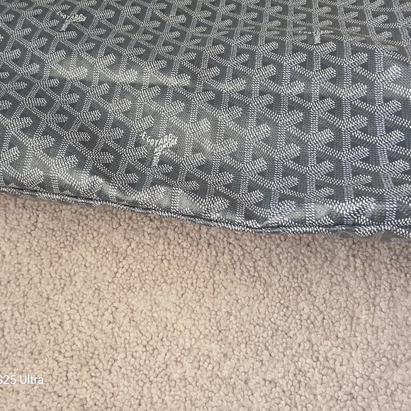 Goyard Black & Gray Goyardine Patterned Tote GM St. Louis - Picture 4 of 13